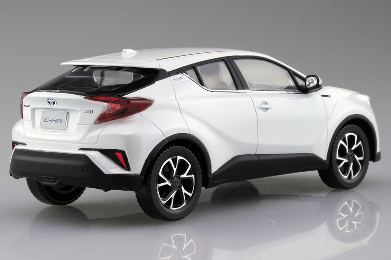 1/32 Toyota C-HR (White Pearl Crystal Shine) (Aoshima The Snap Kit Series No.06A)