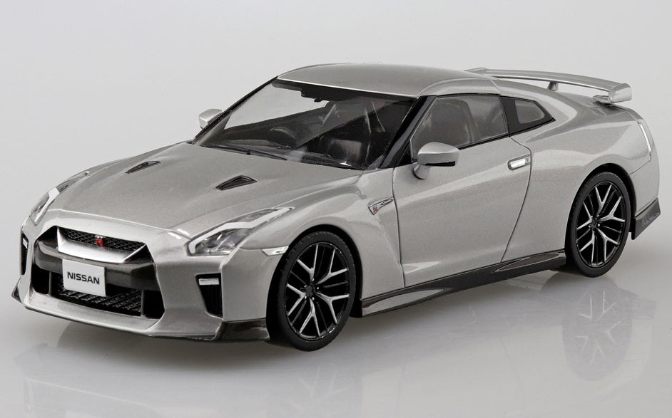 1/32 Nissan GT-R (Ultimate Metal Silver) (Aoshima The Snap Kit Series No.07D)