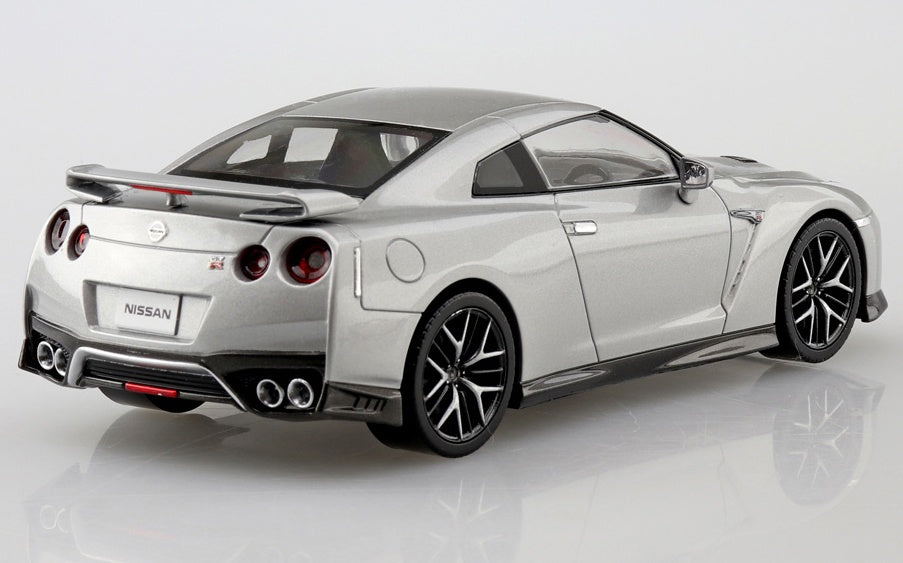 1/32 Nissan GT-R (Ultimate Metal Silver) (Aoshima The Snap Kit Series No.07D)