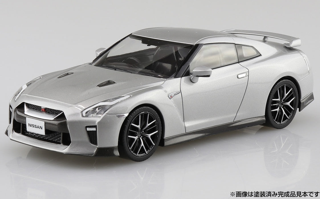 1/32 Nissan GT-R (Ultimate Metal Silver) (Aoshima The Snap Kit Series No.07D)