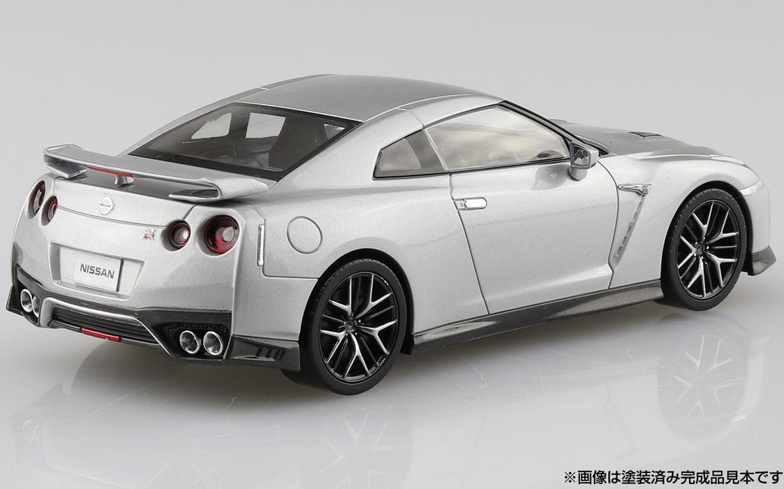 1/32 Nissan GT-R (Ultimate Metal Silver) (Aoshima The Snap Kit Series No.07D)