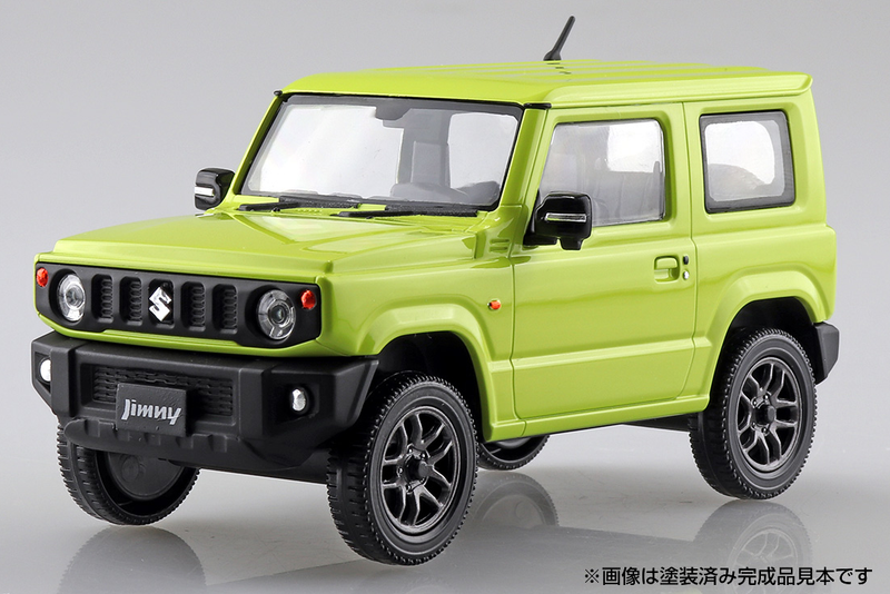 1/32 Suzuki JB64 Jimny (Kinetic Yellow) (Aoshima The Snap Kit Series No.09-KY)