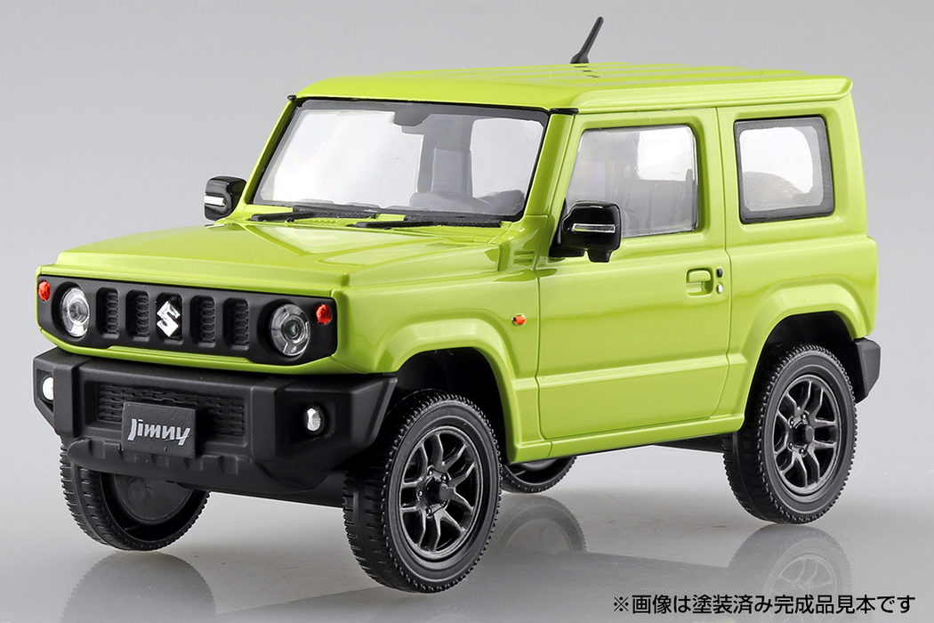 1/32 Suzuki Jimny (Kinetic Yellow) (Aoshima The Snap Kit Series No.08A)