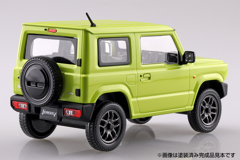 1/32 Suzuki JB64 Jimny (Kinetic Yellow) (Aoshima The Snap Kit Series No.09-KY)