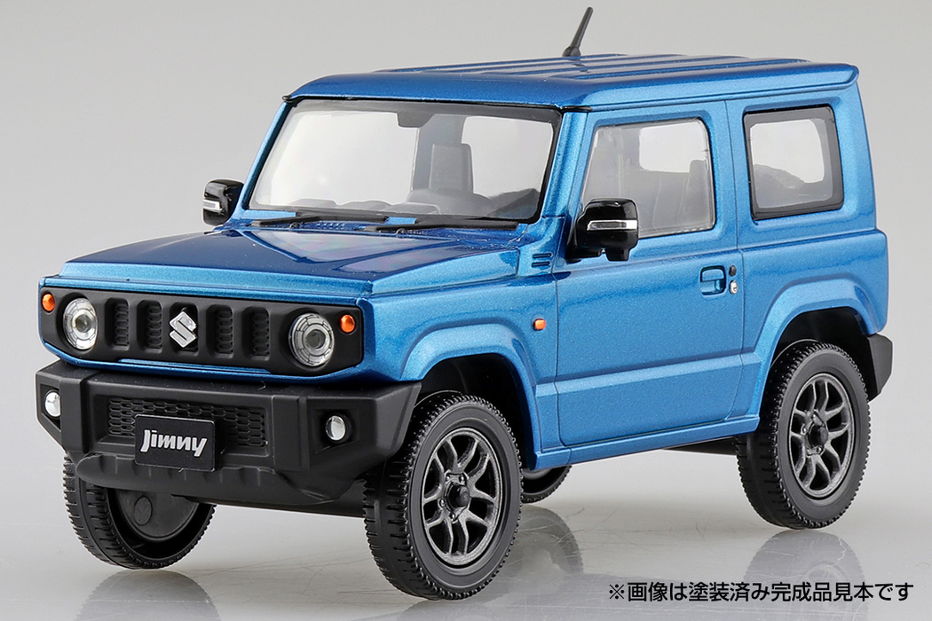 1/32 Suzuki Jimny (Brisk Blue Metallic) (Aoshima The Snap Kit Series No.08C)