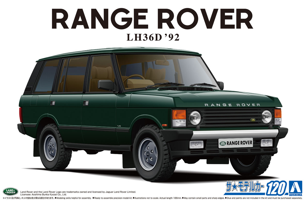 1/24 Land Rover LH36D Range Rover Classic '92 (Aoshima The Model Car Series No.120)