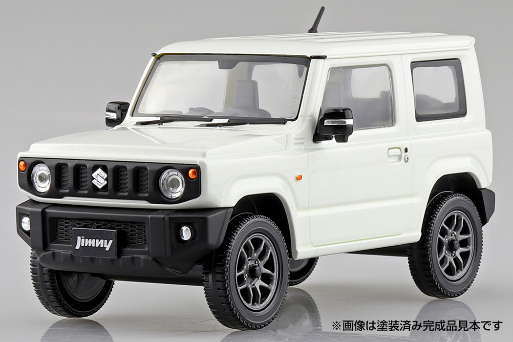 1/32 Suzuki Jimny (Pure White Pearl) (Aoshima The Snap Kit Series No.08E)