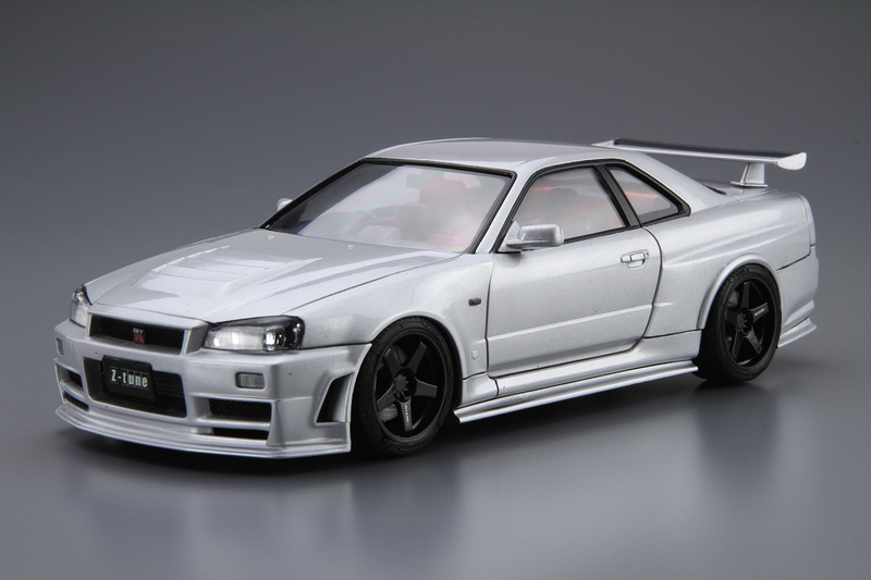 1/24 Nissan Nismo BNR34 Skyline GT-R Z-Tune '04 (Aoshima The Model Car Series 34)