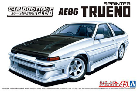 1/24 Toyota Car Botique Club AE86 Trueno Sprinter '85 (Aoshima The Tuned Car Series No.45)