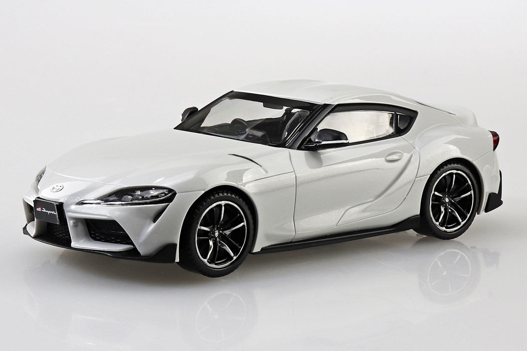 1/32 Toyota GR Supra (White Metallic) (Aoshima The Snap Kit Series No.10B)