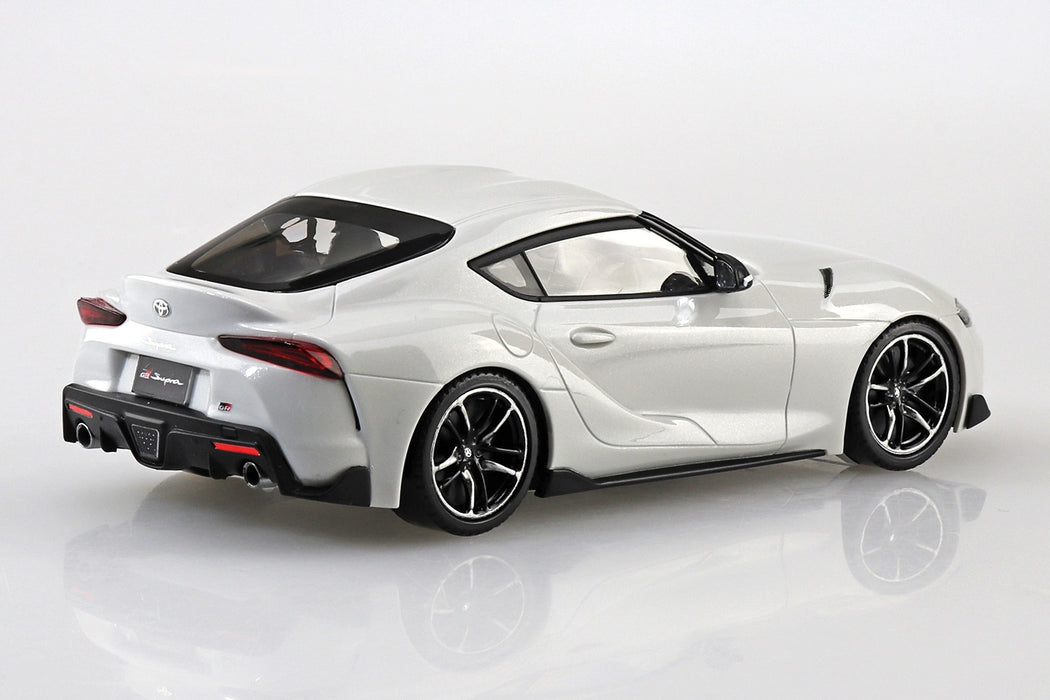 1/32 Toyota GR Supra (White Metallic) (Aoshima The Snap Kit Series No.10B)