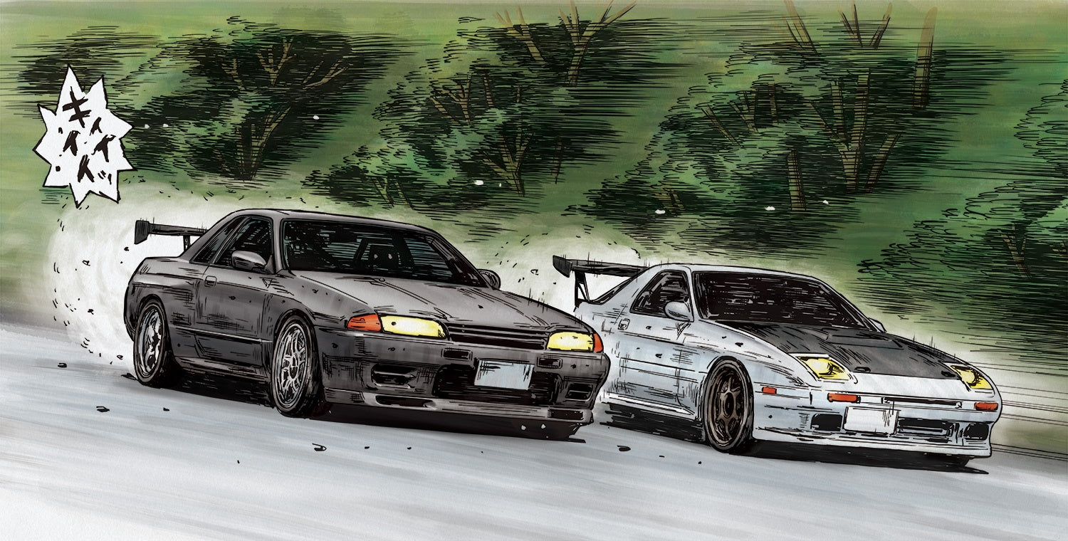 Aoshima Initial D 1/24 Rin Hojo BNR32 Skyline GT-R - Argama