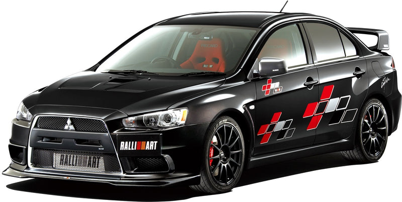 1/24 Mitsubishi Ralliart CZ4A Lancer Evolution X '07 (Aoshima The Tuned Car Series No.52)