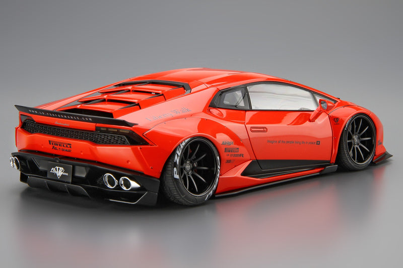 1/24 Lamborghini LB-Works Lamborghini Huracan Ver.1 (Aoshima Liberty Walk Series 15)
