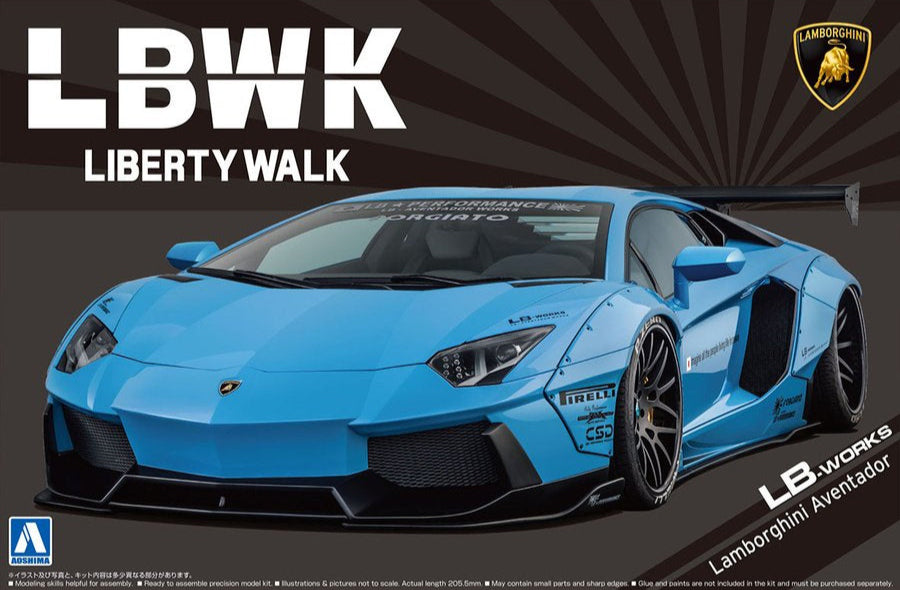 1/24 Lamborghini LB-Works Lamborghini Aventador Ver.1 (Aoshima