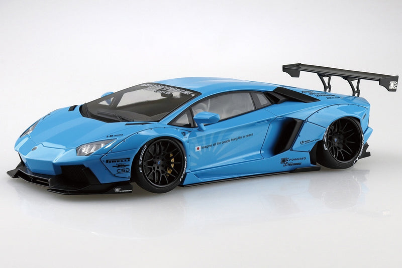1/24 Lamborghini LB-Works Lamborghini Aventador Ver.1 (Aoshima Liberty Walk Series 17)