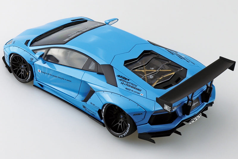 1/24 Lamborghini LB-Works Lamborghini Aventador Ver.1 (Aoshima Liberty Walk Series 17)