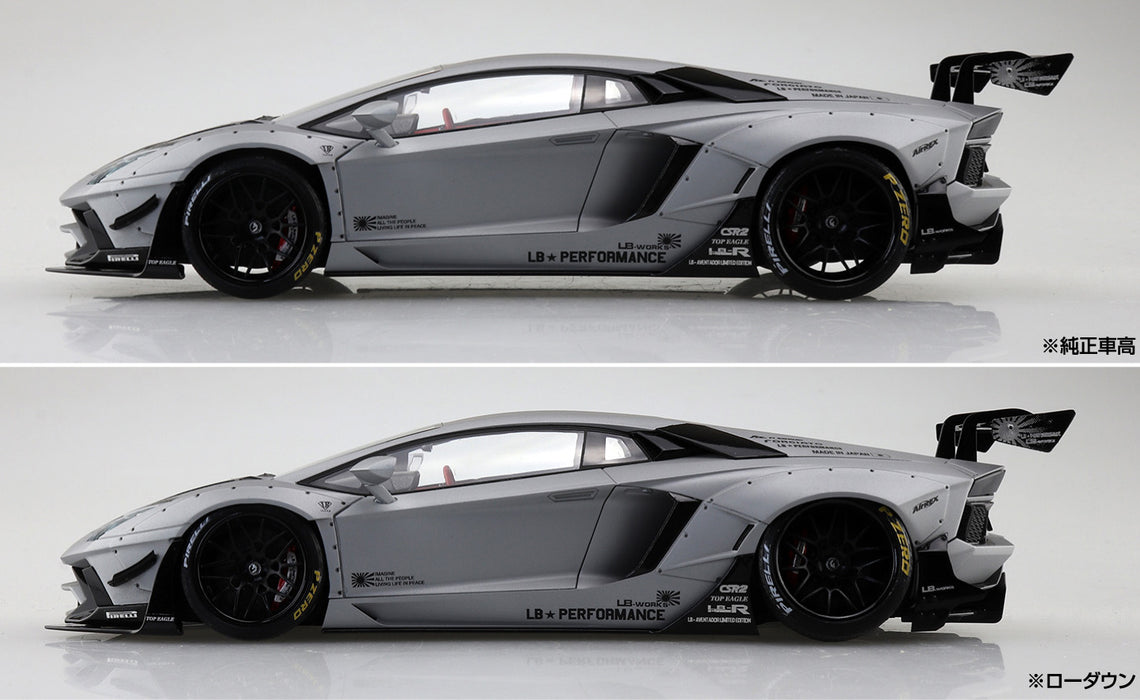 1/24 LB Works Lamborghini Aventador Limited Edition Ver.1 (Aoshima Liberty Walk Series 19)