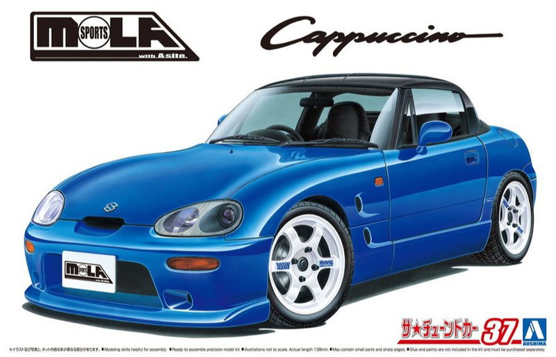 1/24 Mora Sport Suzuki EA11R Cappuccino '91 (Aoshima The Tuned Car Series 37)