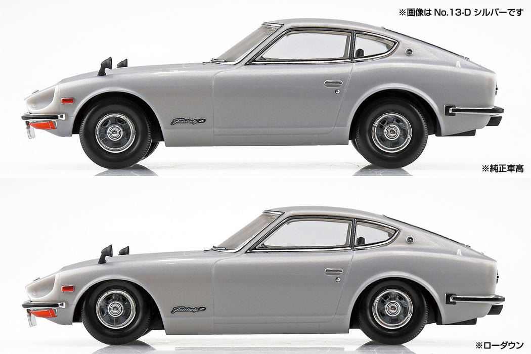 1/32 Nissan S30 Fairlady Z (SIlver) (Aoshima The Snap Kit Series No.13D)