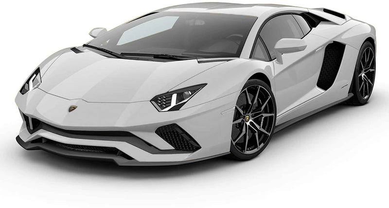 1/32 Lamborghini Aventador S (Pearl White) (Aoshima The Snap Kit Series No.12A)