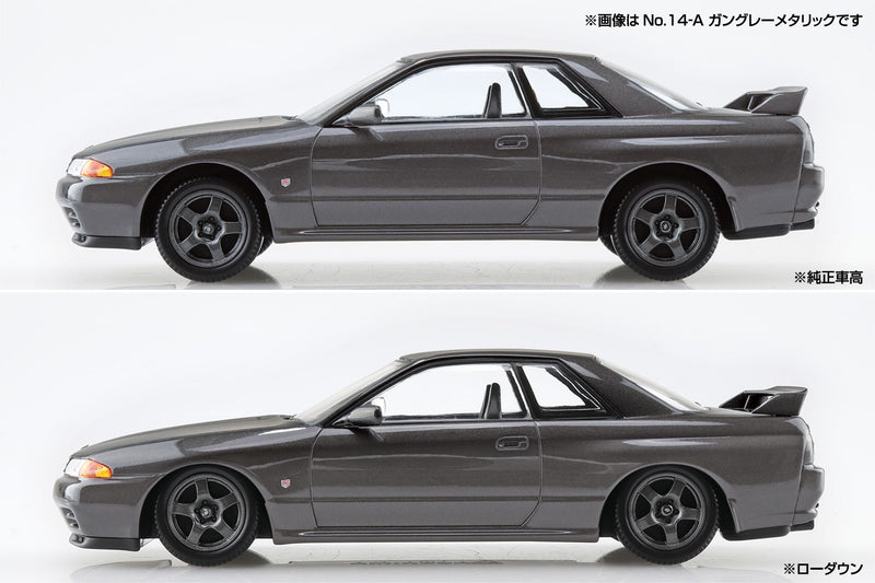 1/32 Nissan R32 Skyline GT-R (Gun-Gray Metallic) (Aoshima The Snap Kit Series No.14-GG)