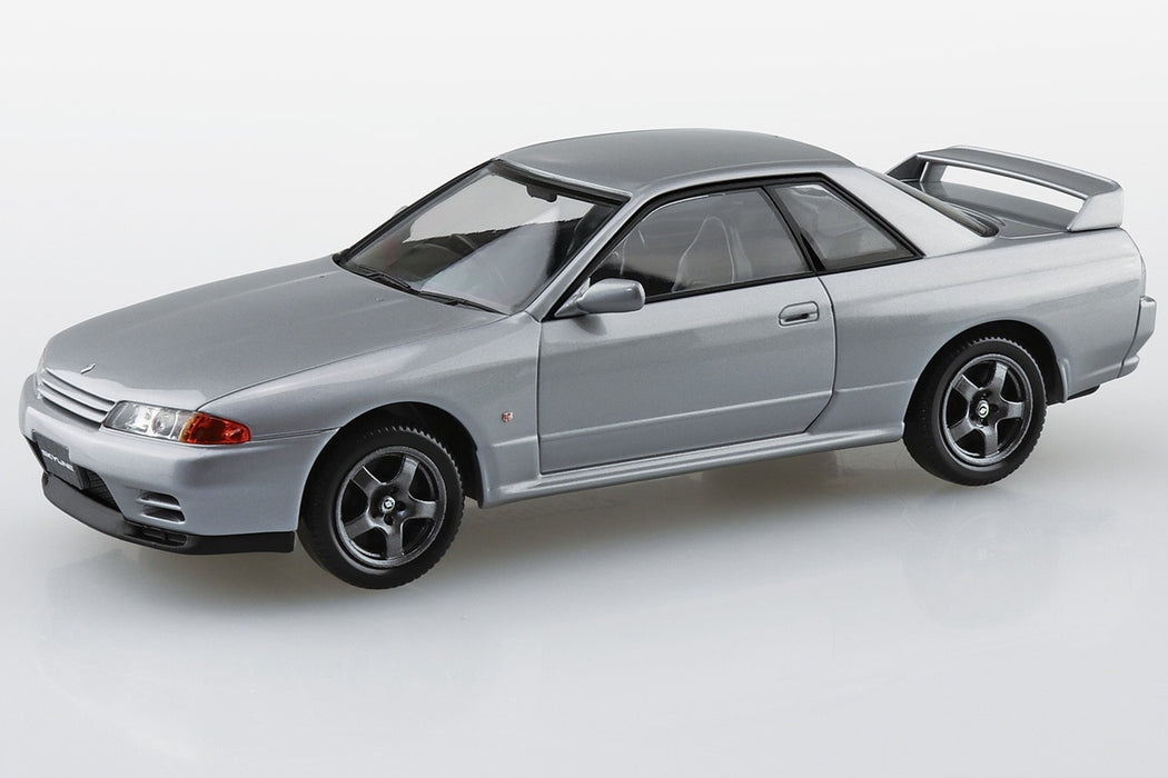 1/32 Nissan R32 Skyline GT-R (Spark Silver) (Aoshima The Snap Kit Series No.14D)