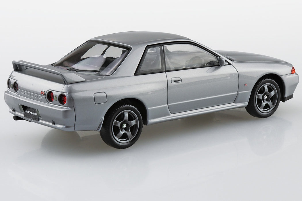 1/32 Nissan R32 Skyline GT-R (Spark Silver) (Aoshima The Snap Kit Series No.14D)