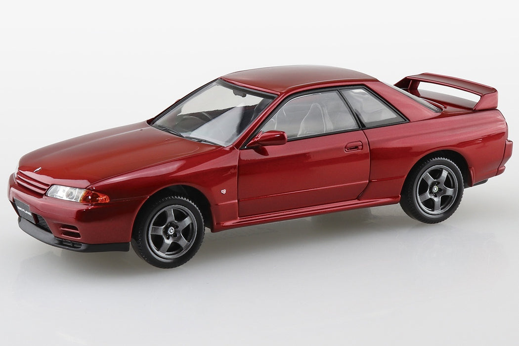 1/32 Nissan R32 Skyline GT-R (Red Pearl) (Aoshima The Snap Kit Series No.14E)
