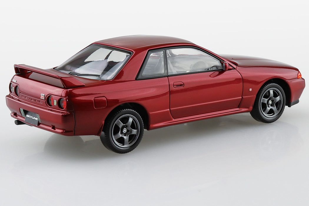 1/32 Nissan R32 Skyline GT-R (Red Pearl) (Aoshima The Snap Kit Series No.14E)