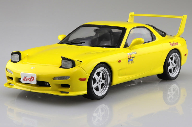 Initial D 1/24 Takahashi Keisuke FD3S RX-7 Comic Vol.1  Ver. [Pre-Painted Kit]