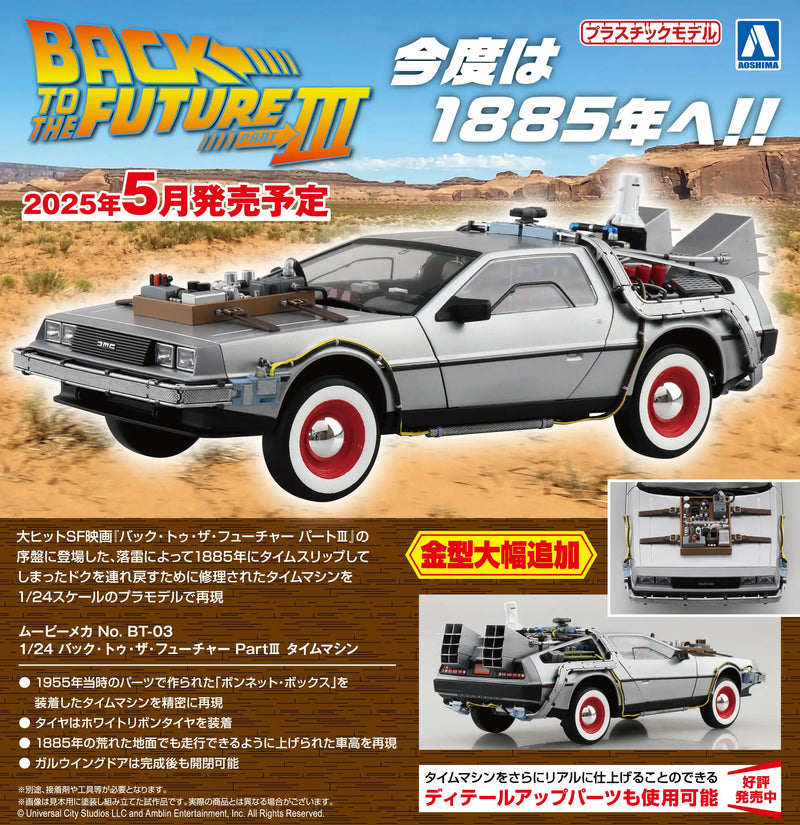 Back to the Future Part III 1/24 Time Machine