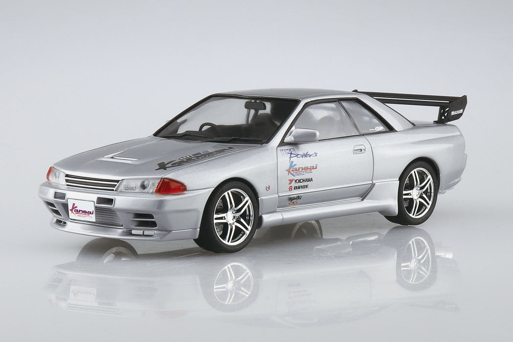 1/24 HKS Kansai Nissan BNR32 Skyline GT-R '90 (Aoshima The Tuned Car Series 76)