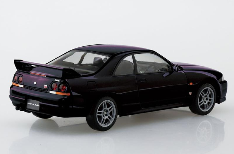 1/32 Nissan R33 Skyline GT-R (Midnight Purple) (Aoshima The Snap Kit Series No.15A)