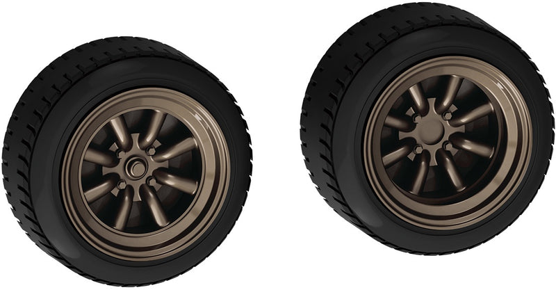 1/32 Nissan S30 Fairlady Z Custom Wheel (Safari Brown) (Aoshima The Snap Kit Series No.13-SP4)