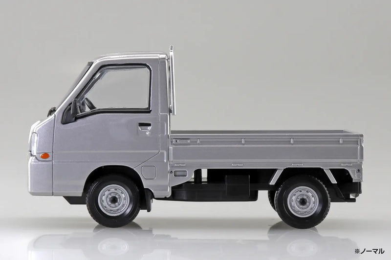 1/32 Subaru Sambar Truck (Sterling Silver Metallic) (Aoshima The Snap Kit Series No.05-SS)