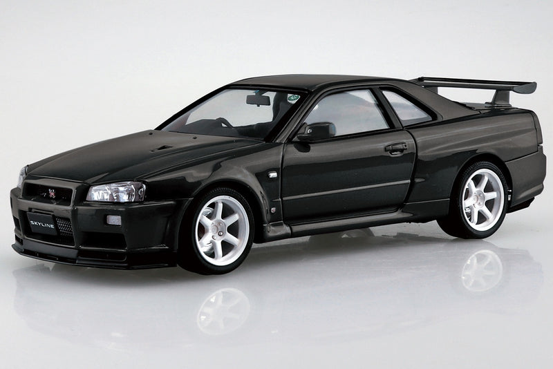 1/24 Nissan BNR34 Skyline GT-R V-Spec II '02 Custom Wheel (Aoshima The Model Car Series SP08)