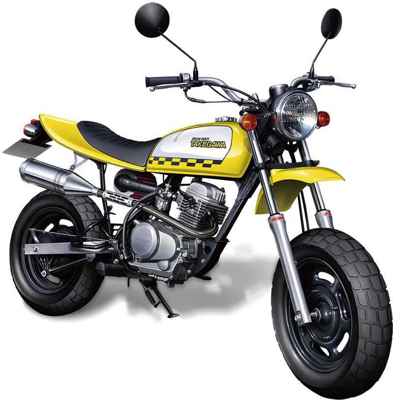 1/12 Honda AC16 Ape 50 '06 Custom Takegawa Spec (Aoshima The Bike Series 65)