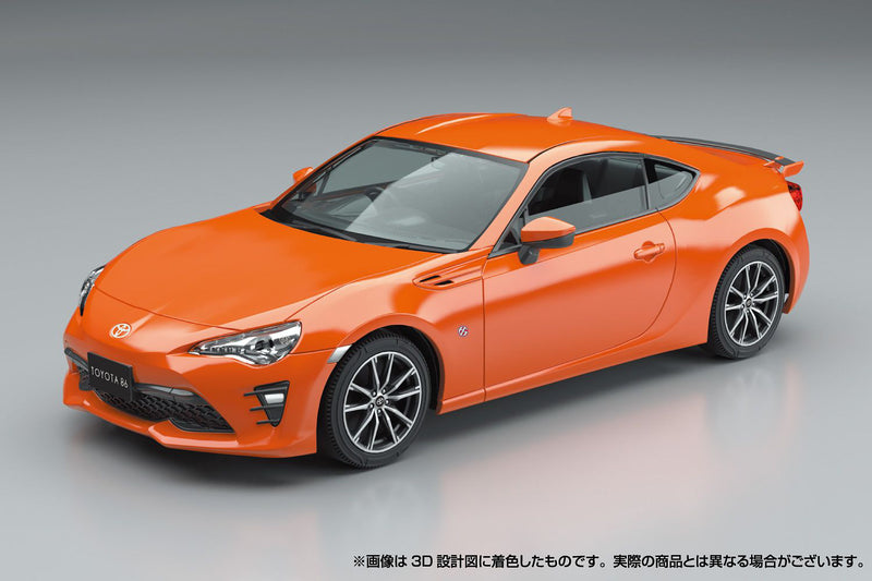 1/32 Toyota 86 (Orange Metallic) (Aoshima The Snap Kit Series No.03B)