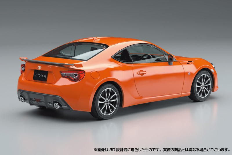 1/32 Toyota 86 (Orange Metallic) (Aoshima The Snap Kit Series No.03B)