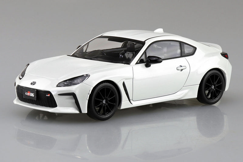 1/32 Toyota GR 86 2021 (Crystal White Peral) (Aoshima The Snap Kit Series No.10-CW)