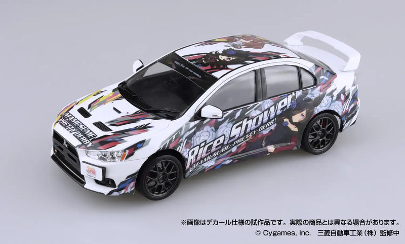 1/24 Mitsubishi Umamusume Pretty Derby Ver.2 CZ4A Lancer Evolution X Final Edition '15  (Aoshima Itasha Series No.03)