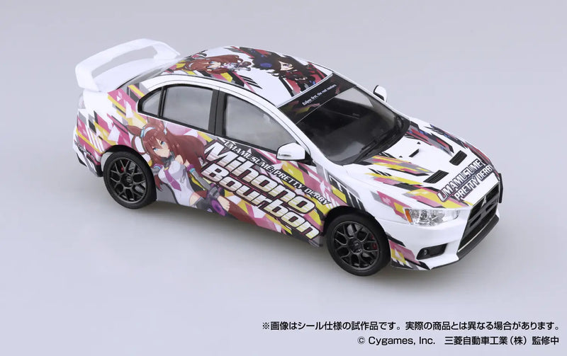1/24 Mitsubishi Umamusume Pretty Derby Ver.2 CZ4A Lancer Evolution X Final Edition '15  (Aoshima Itasha Series No.03)