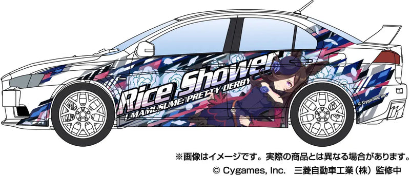 1/24 Mitsubishi Umamusume Pretty Derby Ver.2 CZ4A Lancer Evolution X Final Edition '15  (Aoshima Itasha Series No.03)