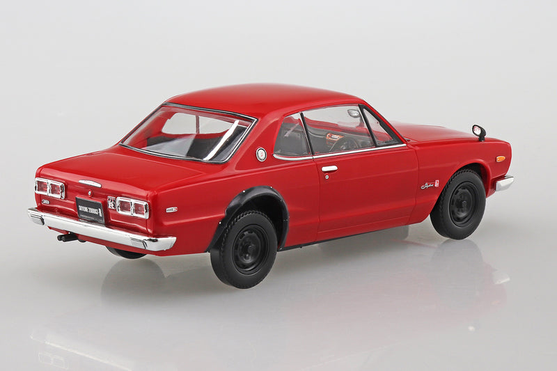 1/32 Nissan C10 Skyline 2000GT-R (Red) (Aoshima The Snap Kit Series No.16-RD)