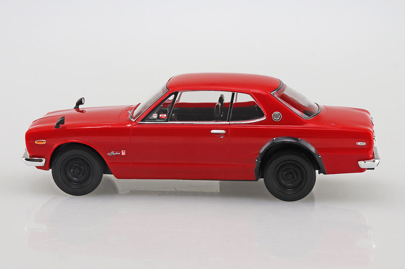 1/32 Nissan C10 Skyline 2000GT-R (Red) (Aoshima The Snap Kit Series No.16-RD)