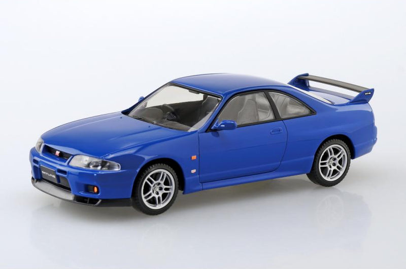 1/32 Nissan R33 Skyline GT-R (Blue) (Aoshima The Snap Kit Series No.21-BE)