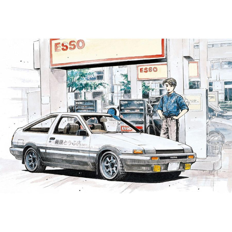 Initial D 1/32 Takumi's Hachiroku (AE86) (AOSHIMA THE SNAP KIT SERIES #CM-1)