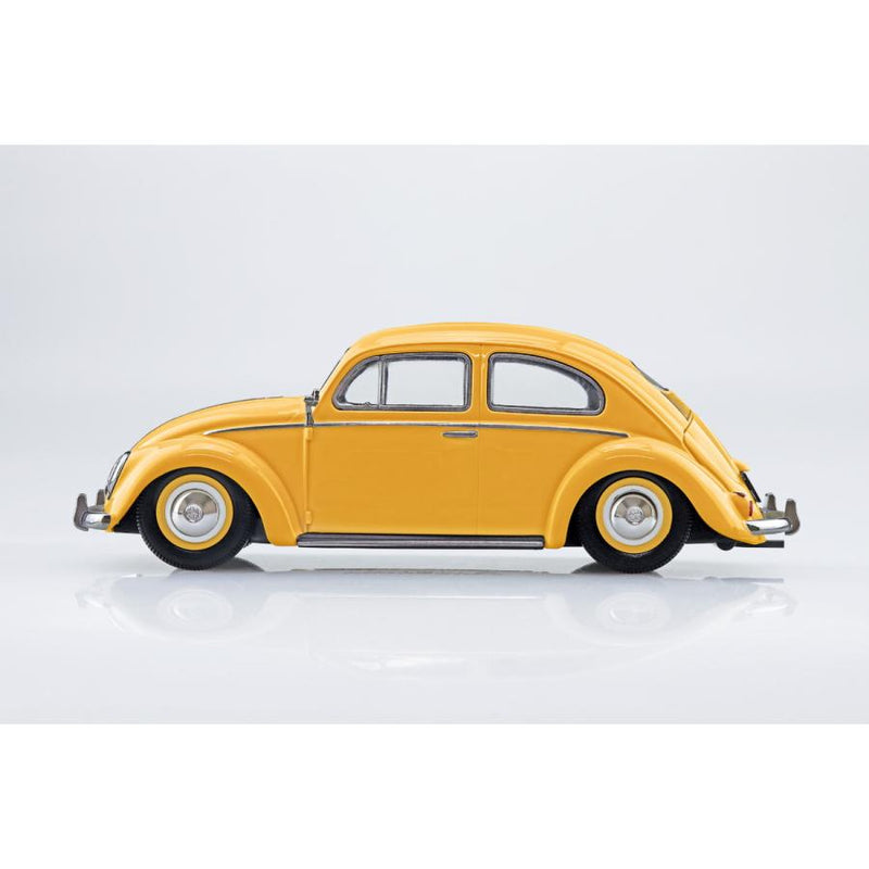 1/32 Volkswagen Beetle (Postal Yellow) (Aoshima The Snap Kit Series No.20-PY)