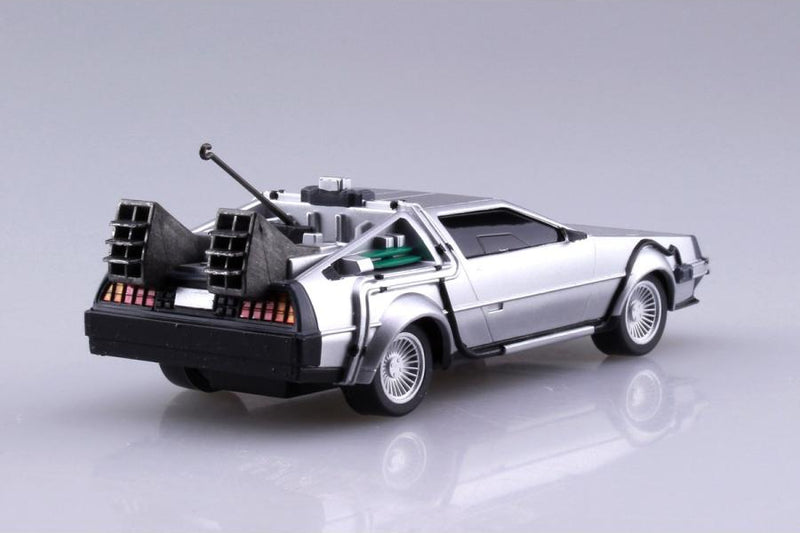 Back to the Future Part I Pull-Back 1/43 DeLorean Time Machine
